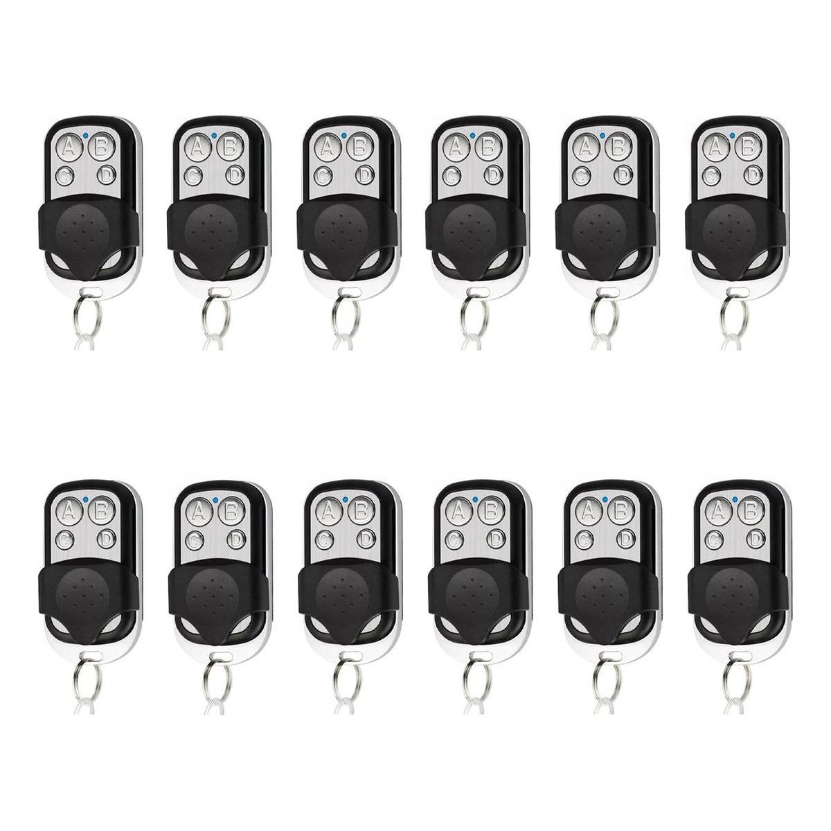 GENERICO - Control Remoto Universal para Portón Eléctrico - Pack de 12