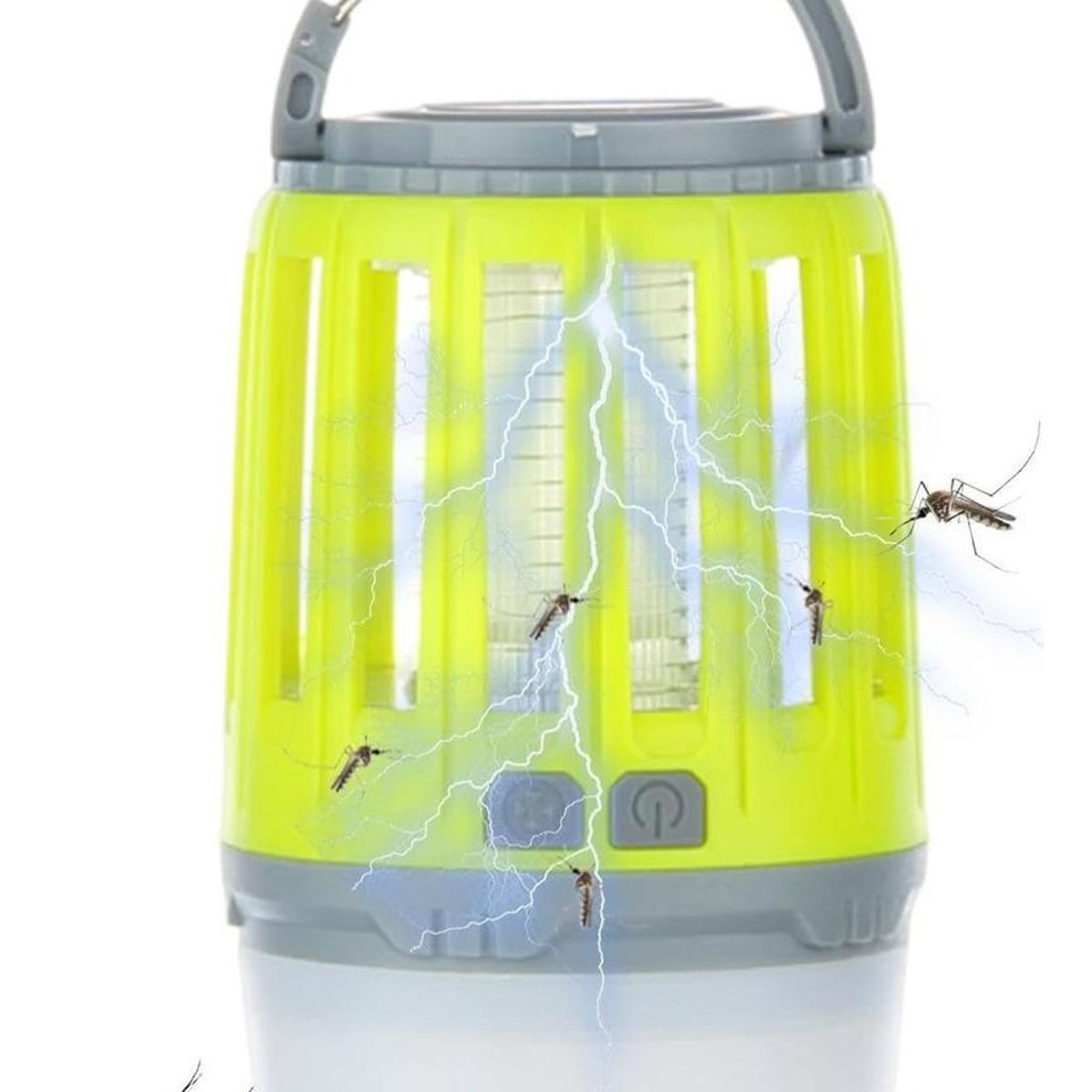 GENERICO - Lámpara Repelente de Mosquitos Recargable USB 180 Lúmenes
