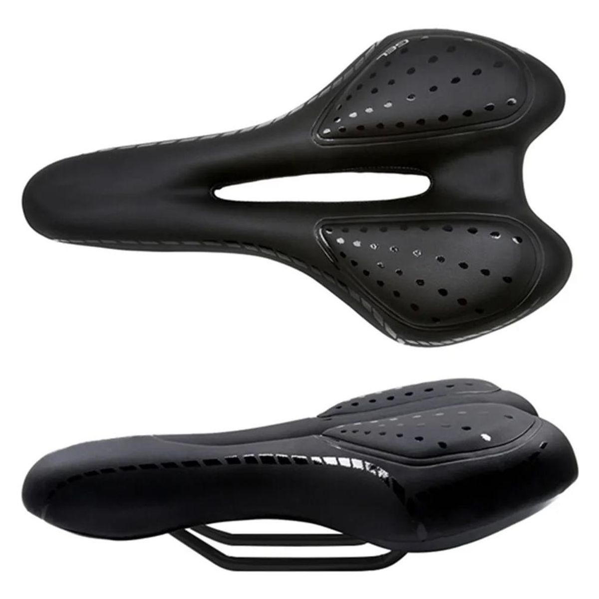 GENERICO - Sillin de Gel Antiprostatico para Bicicleta