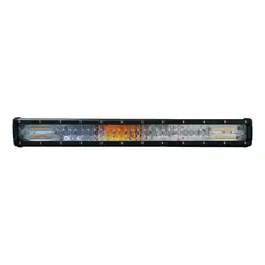 GENERICO - Barra Neblinero LED Bicolor 360W 65cm para Vehículos