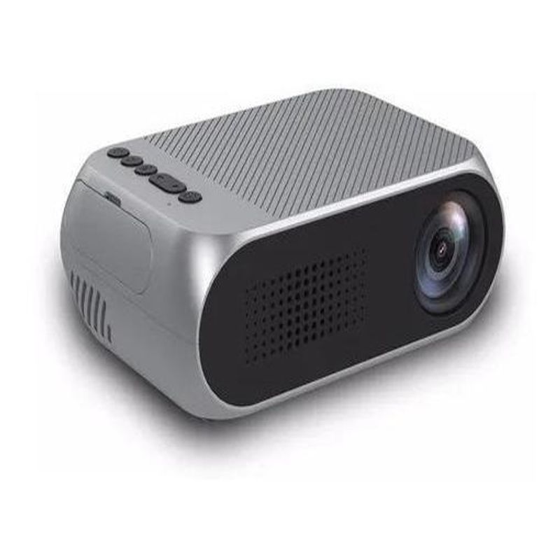 GENERICO - Mini Proyector LED YG320 HD con Conexiones Multimeda