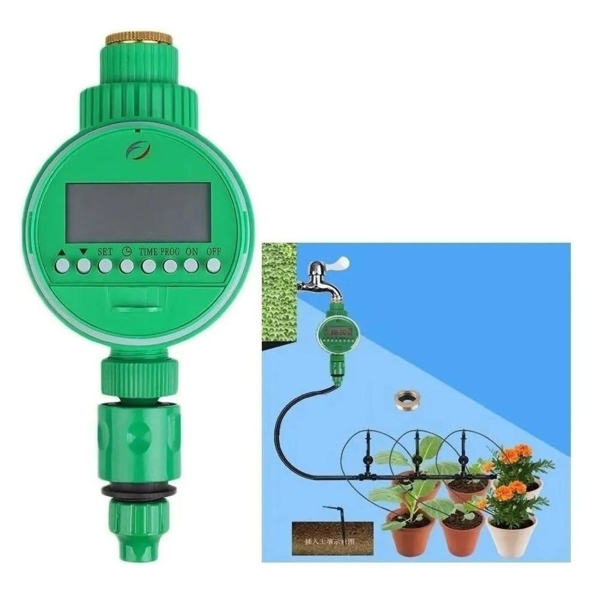 GENERICO - Temporizador Digital Automático para Riego Eficiente