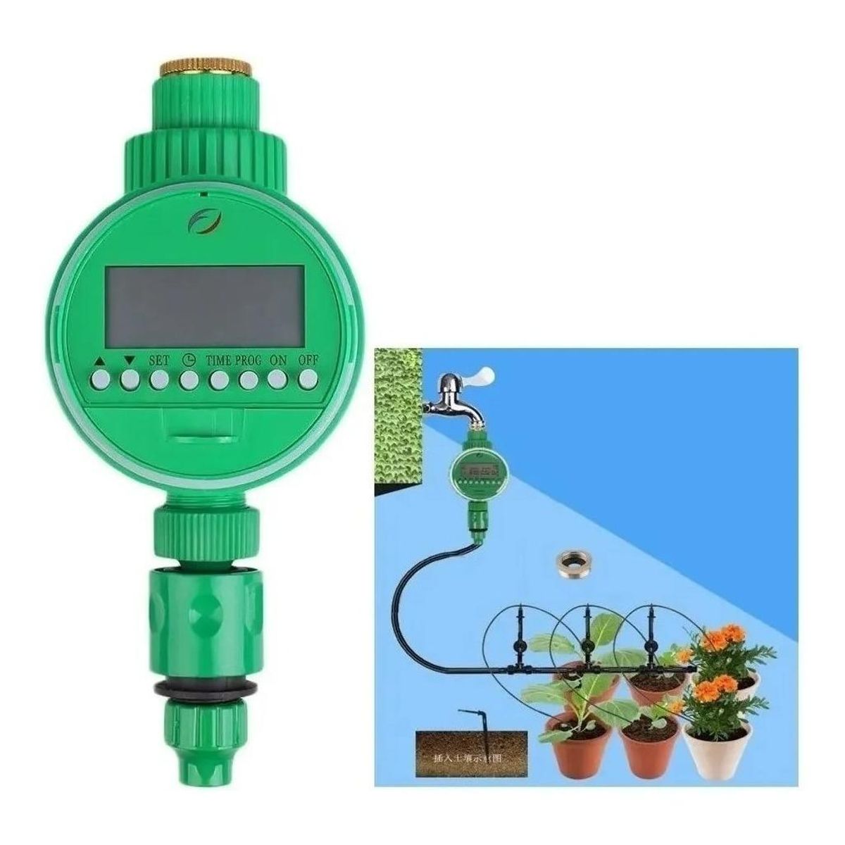 GENERICO - Temporizador Digital Automático para Riego Eficiente