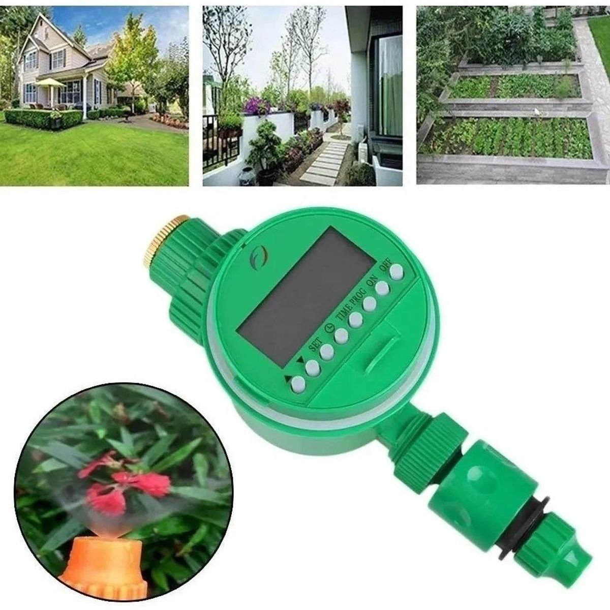 GENERICO - Temporizador Digital Automático para Riego Eficiente