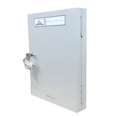 GENERICO - Caja Magnética Organizador de Llaves con Cerradura y 32 Ganchos