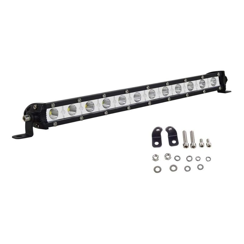 GENERICO - Barra Led Neblinera 36W 34cm para 4x4