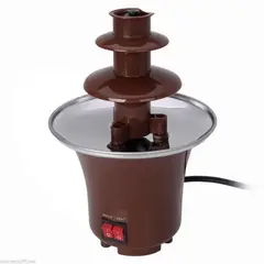 GENERICO - Fuente de Chocolate Mini Cascada de 3 Pisos