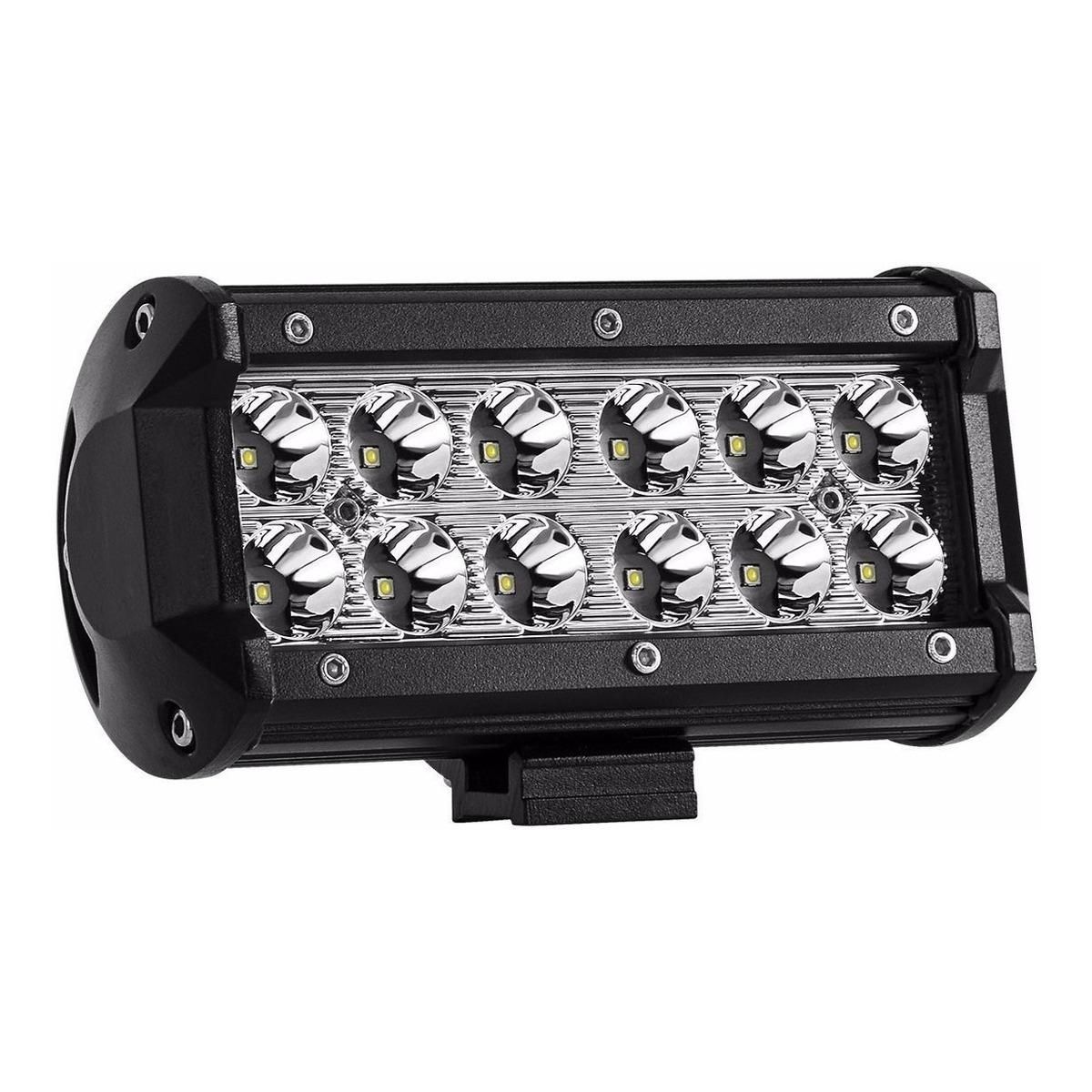 GENERICO - Foco LED Barra Neblinero 36W para Autos 4x4