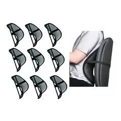 GENERICO - Pack de 10 Soportes Lumbares Ergonómicos
