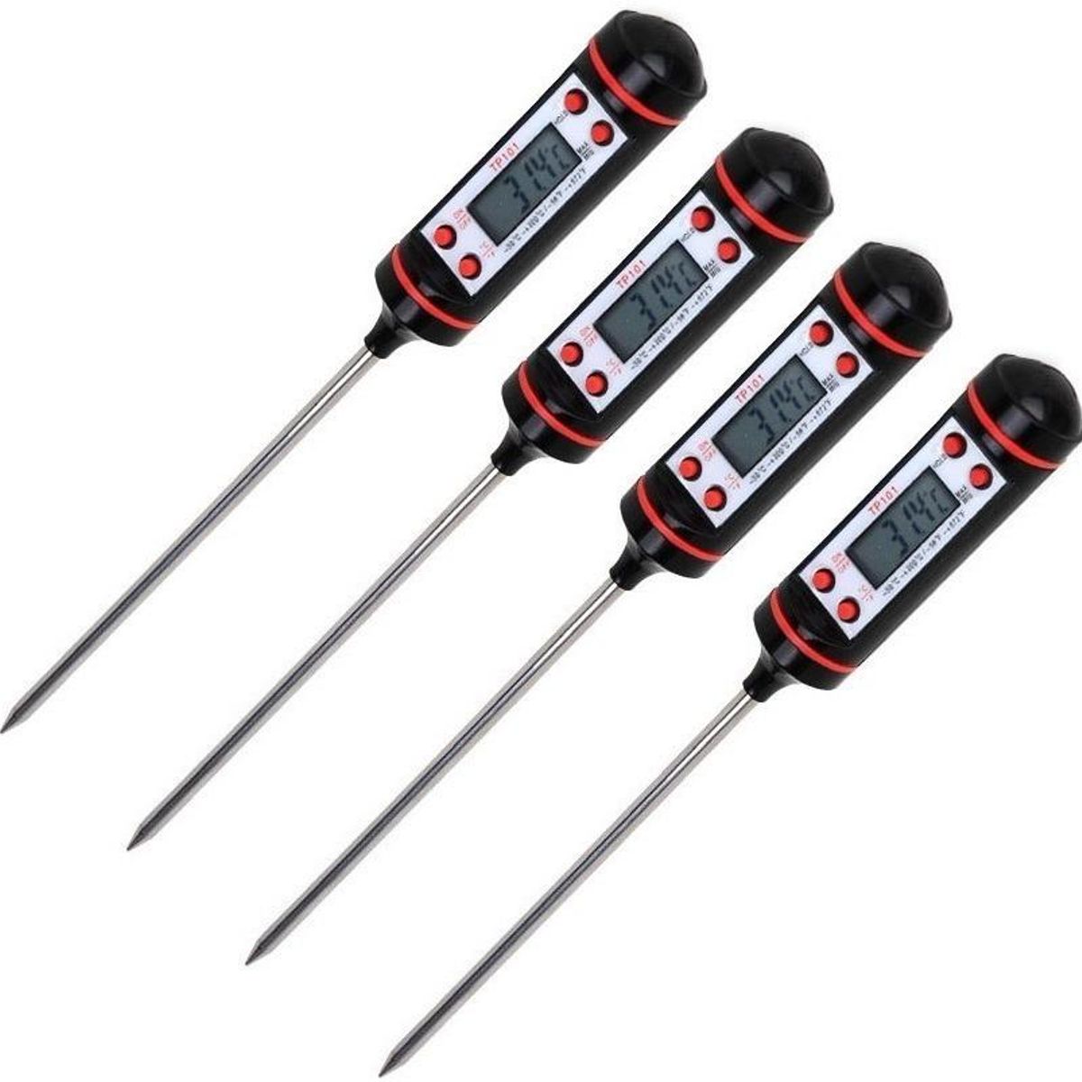 GENERICO - Termómetro Digital para Medir Temperatura de Alimentos