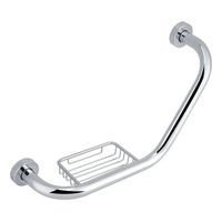 Agarradera de Seguridad Curva 135° para Baño con Jabón