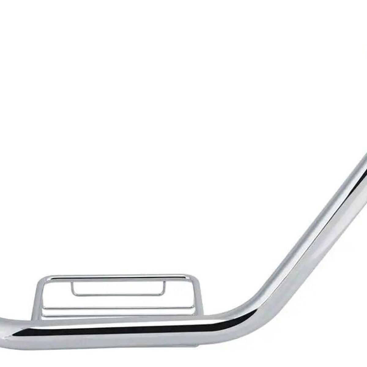 GENERICO - Agarradera de Seguridad Curva 135° para Baño con Jabón