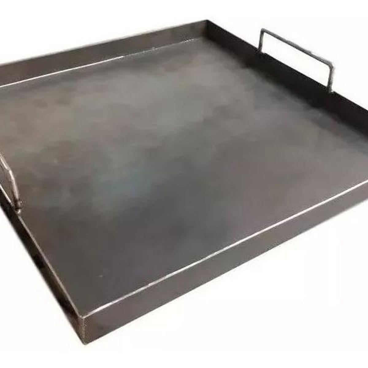 GENERICO - Plancha Churrasquera de Fierro 40x40 cm para Cocinar