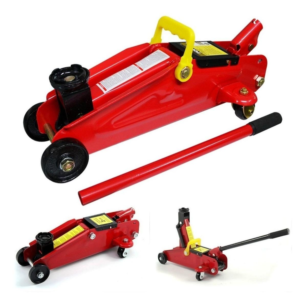 GENERICO - Gata Hidráulica Tipo Caimán 2 Toneladas de Acero