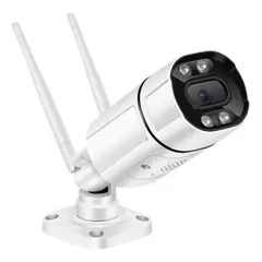 GENERICO - Cámara de Seguridad Exterior WiFi HD 1080P con Visión Nocturna