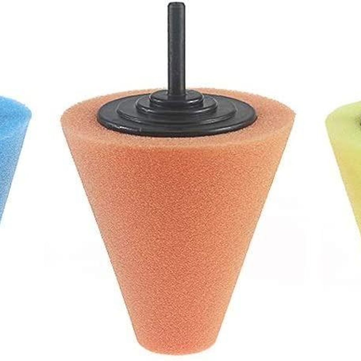 GENERICO - Kit de 3 Esponjas de Pulido Cónicas para Auto