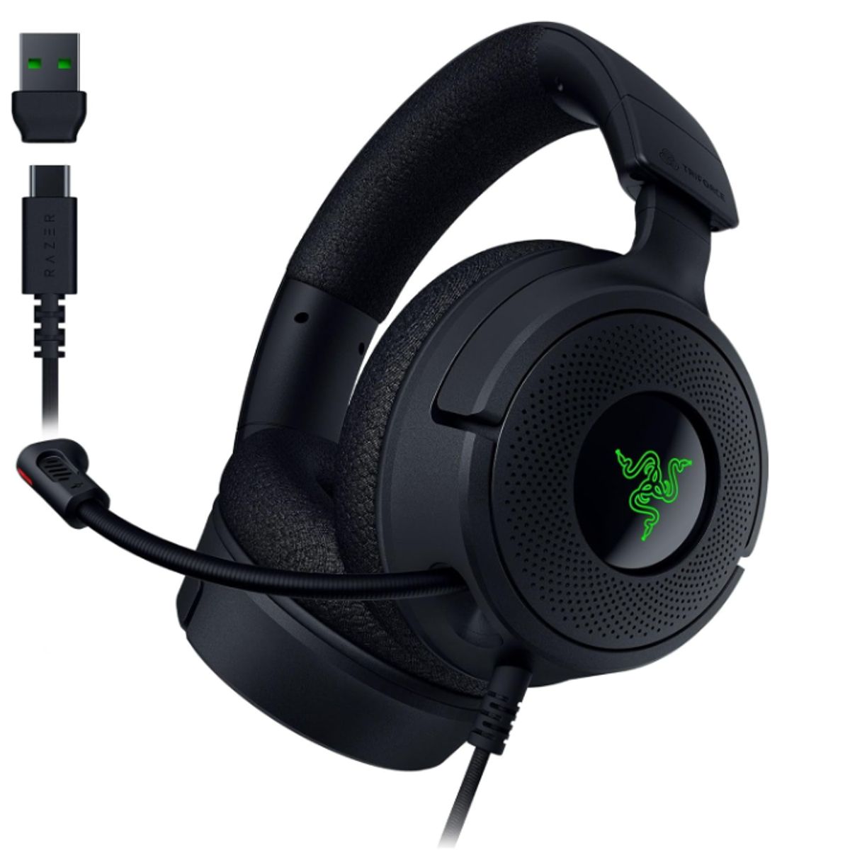 RAZER - Audífonos Gamer - Razer KRAKEN V4 X - USBUSB-C - Negro