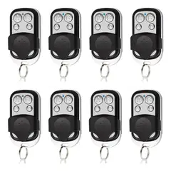 GENERICO - Pack de 8 Controles Remotos Universales para Portones Eléctricos