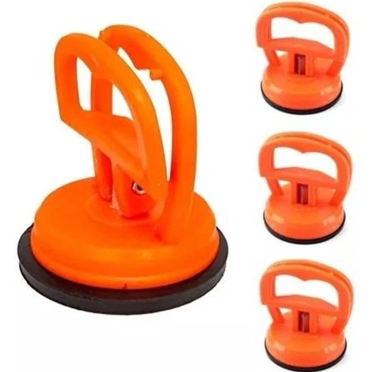 GENERICO - Pack de 4 Ventosas para Desabollar y Levantar Objetos