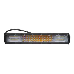 GENERICO - Barra Neblinero Bicolor 252W LED 45cm para Vehículos