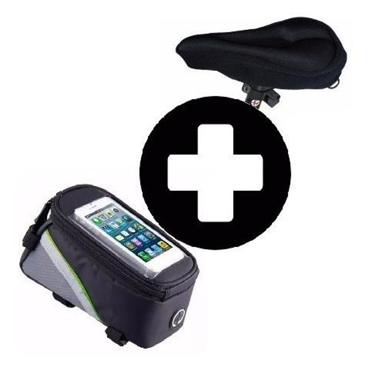 GENERICO - Bolso Porta Celular Resistente para Bicicleta