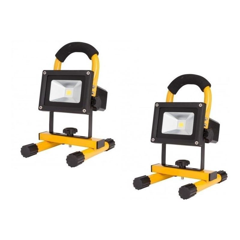 GENERICO - Foco LED 10W Portátil Recargable para Camping y Exterior