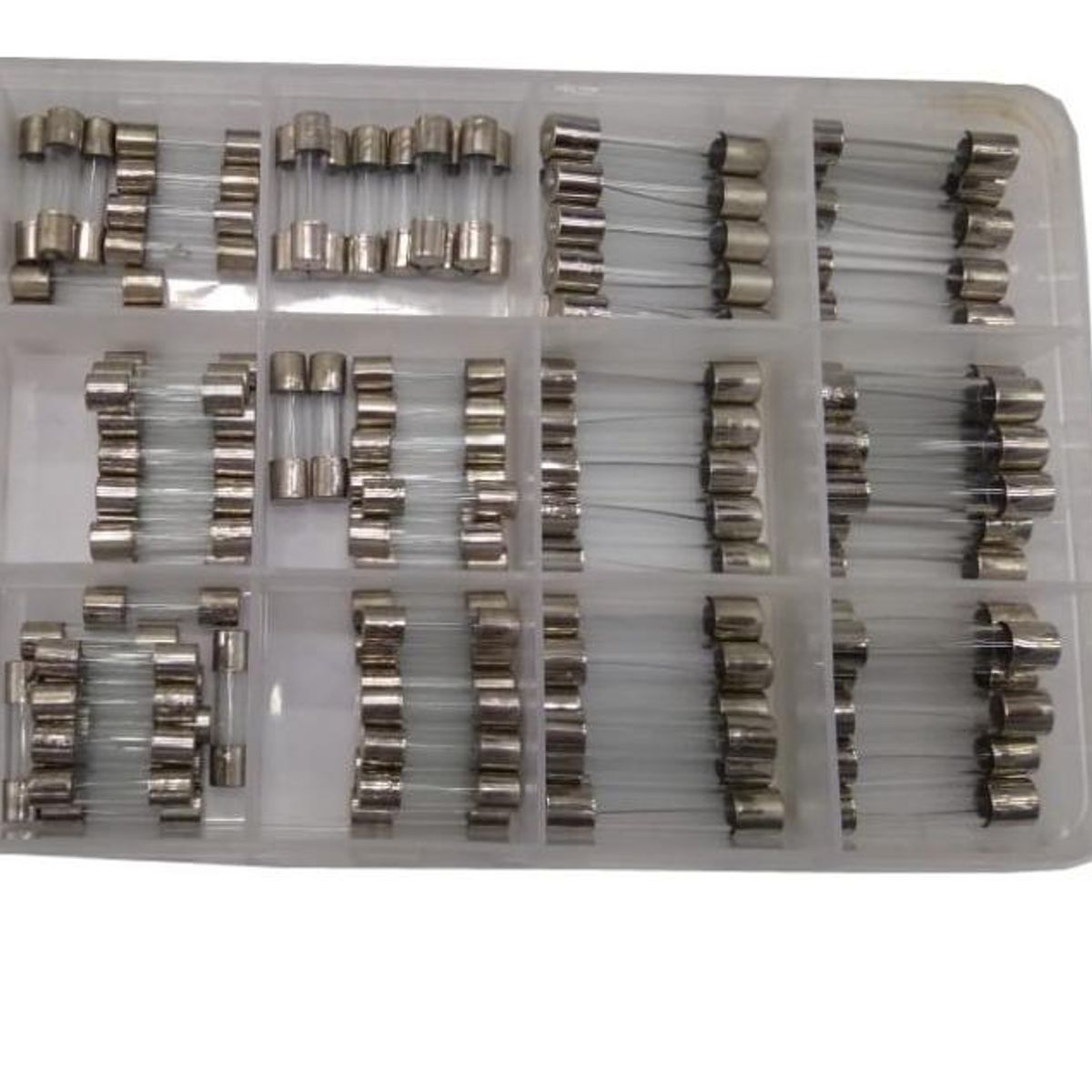 GENERICO - Caja de Fusibles 5A a 30A 130 Piezas para Instalaciones Eléctricas