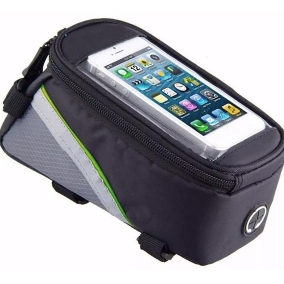 GENERICO - Bolso Porta Celular para Bicicleta con Forro Cubre Asiento