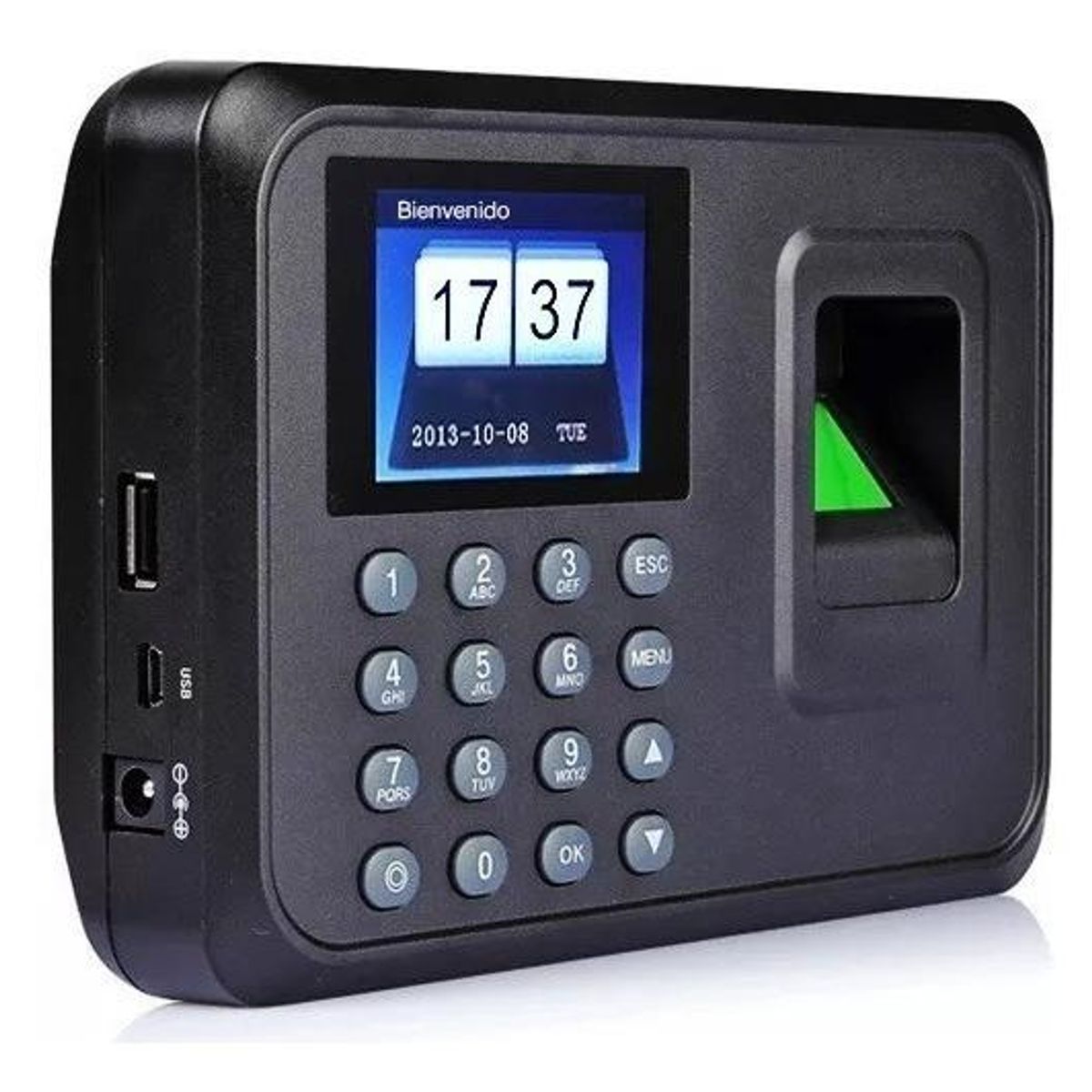 GENERICO - Reloj Biométrico de Control de Asistencia con Huella Digital