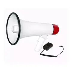 GENERICO - Megáfono Portátil 25W con Grabador y Micrófono