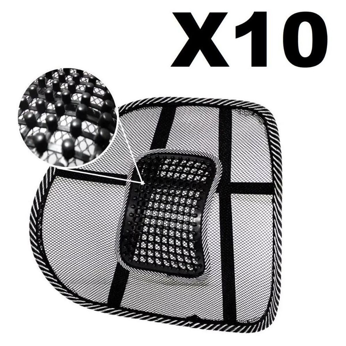 GENERICO - Respaldo Lumbar Ergonómico con Malla Transpirable