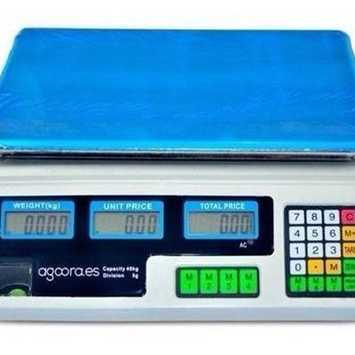 GENERICO - Balanza Digital Electrónica de Precisión 40kg.