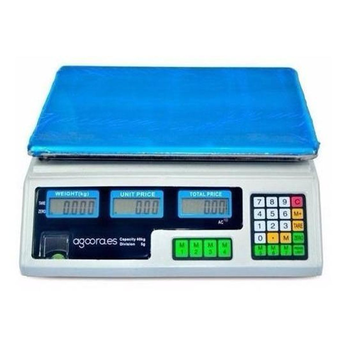 GENERICO - Balanza Digital Electrónica de Precisión 40kg.