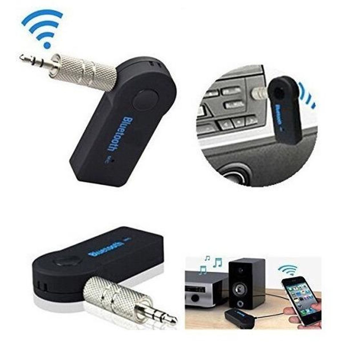 GENERICO - Receptor Bluetooth Estéreo Plug 35mm - Versión 30