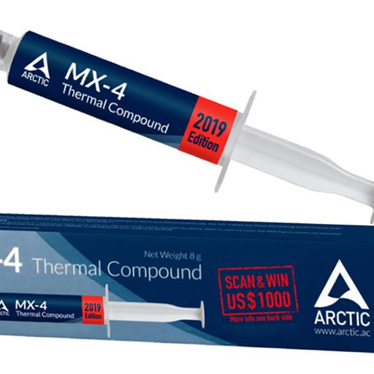 GENERICO - Pasta Térmica Disipadora de Calor 8g para CPU y GPU