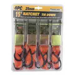GENERICO - Set de Eslingas Ajustables para Carga - 4 Piezas