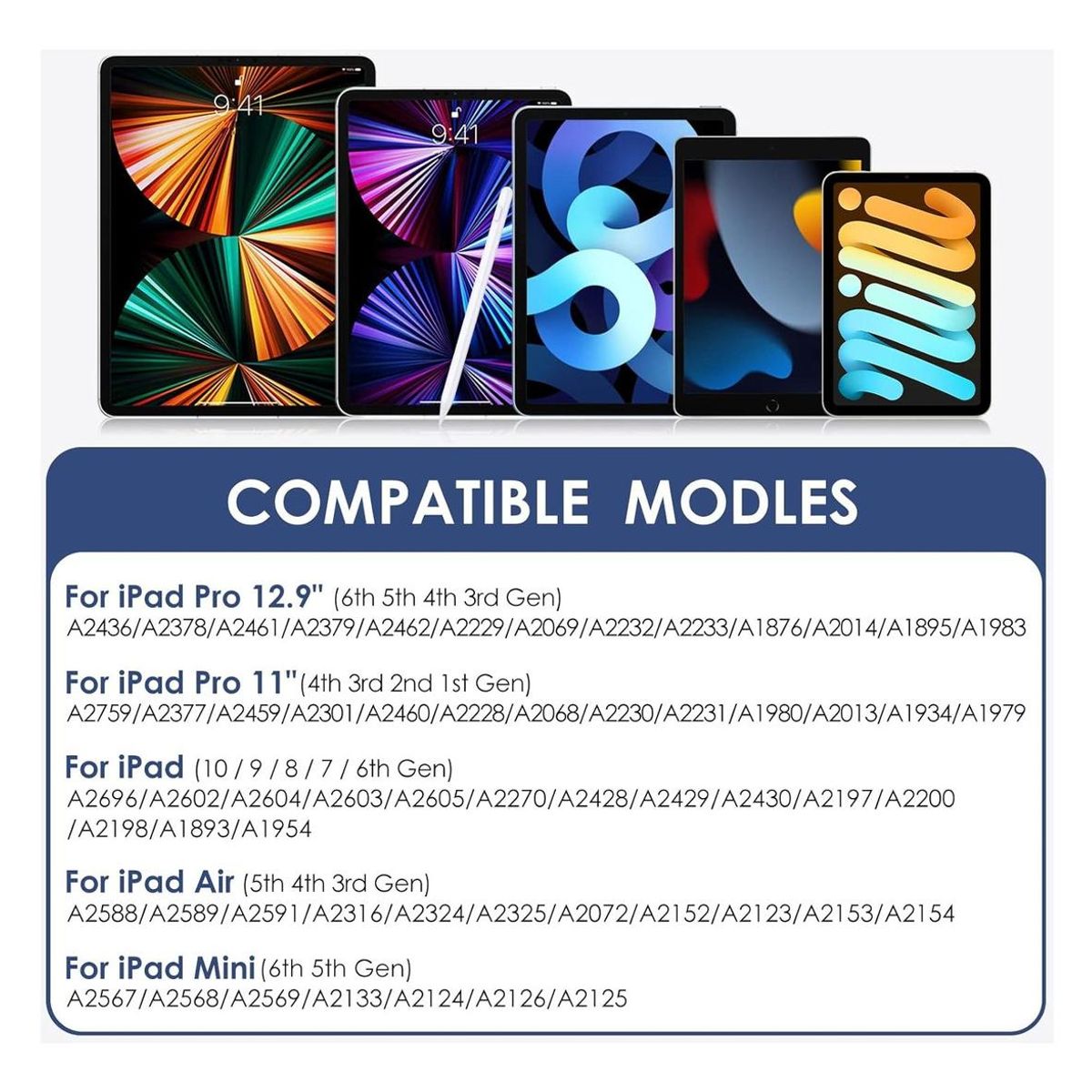 GENERICO - Lápiz Táctil Magnético para Tablet y iPad con Punta Intercambiable