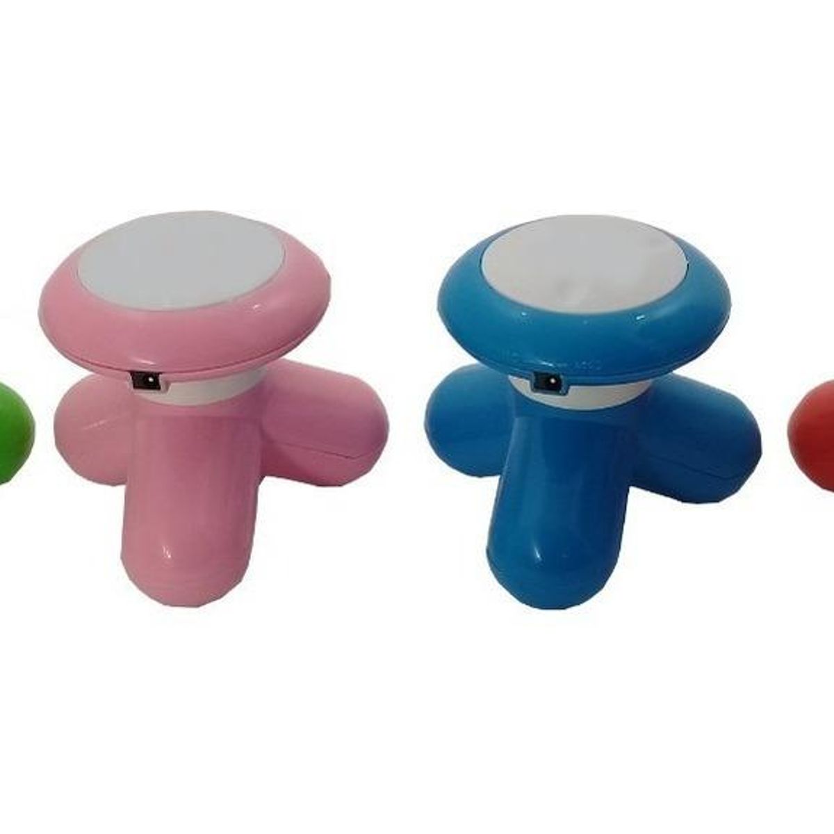 GENERICO - Pack de 10 Mini Masajeadores Ergonómicos para Cuello y Cuerpo