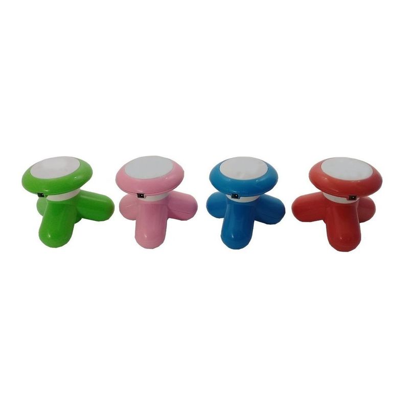 GENERICO - Pack de 10 Mini Masajeadores Ergonómicos para Cuello y Cuerpo