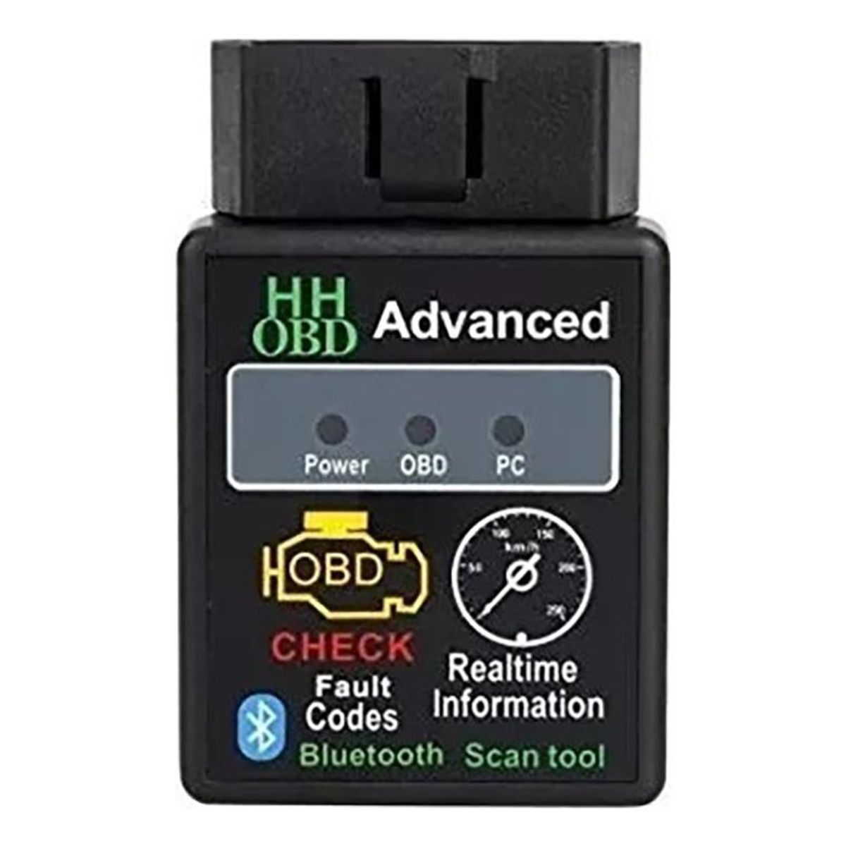 GENERICO - Mini Scanner OBD2 Bluetooth V21 para Diagnóstico Automotriz