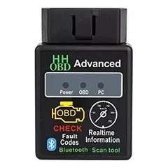 GENERICO - Mini Scanner OBD2 Bluetooth V21 para Diagnóstico Automotriz