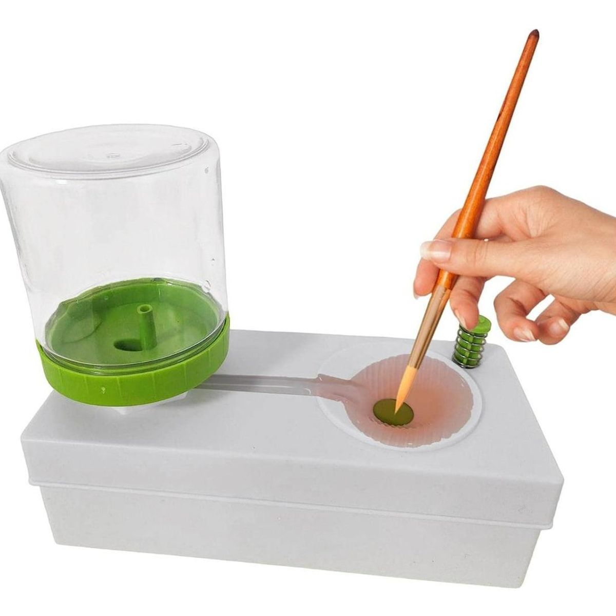 GENERICO - Limpiador Automático de Brochas y Pinceles Eficiente