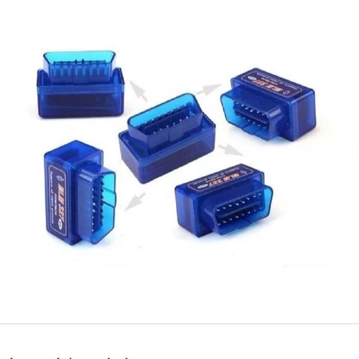 GENERICO - Scanner Automotriz Mini ELM327 Bluetooth OBD2 V21 Pack de 6