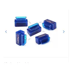 GENERICO - Scanner Automotriz Mini ELM327 Bluetooth OBD2 V21 Pack de 6