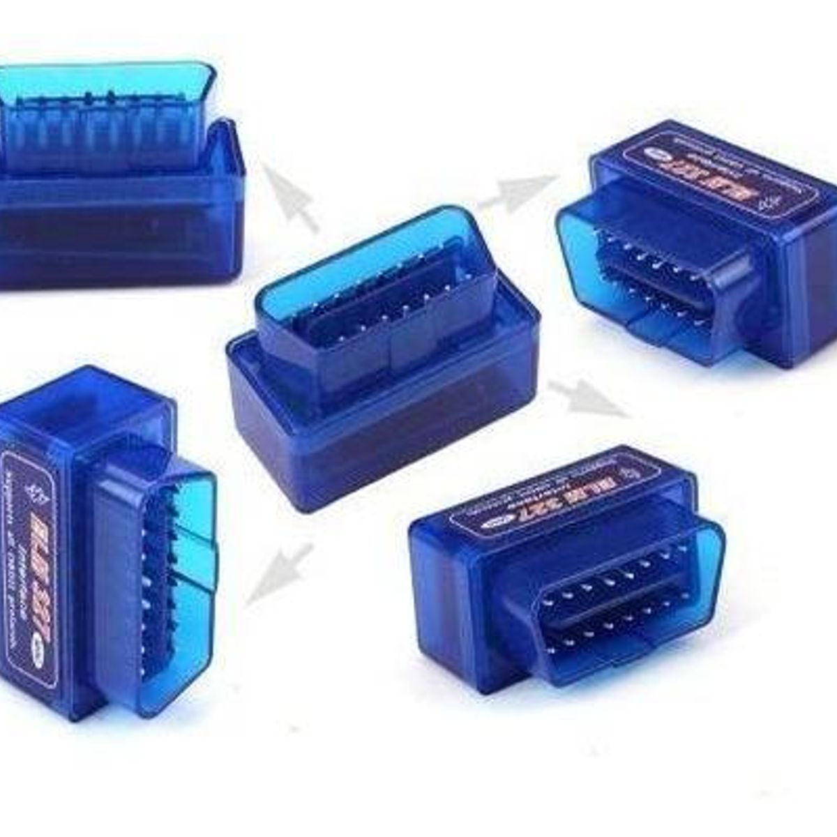 GENERICO - Scanner Automotriz Mini ELM327 Bluetooth OBD2 V21 Pack de 6