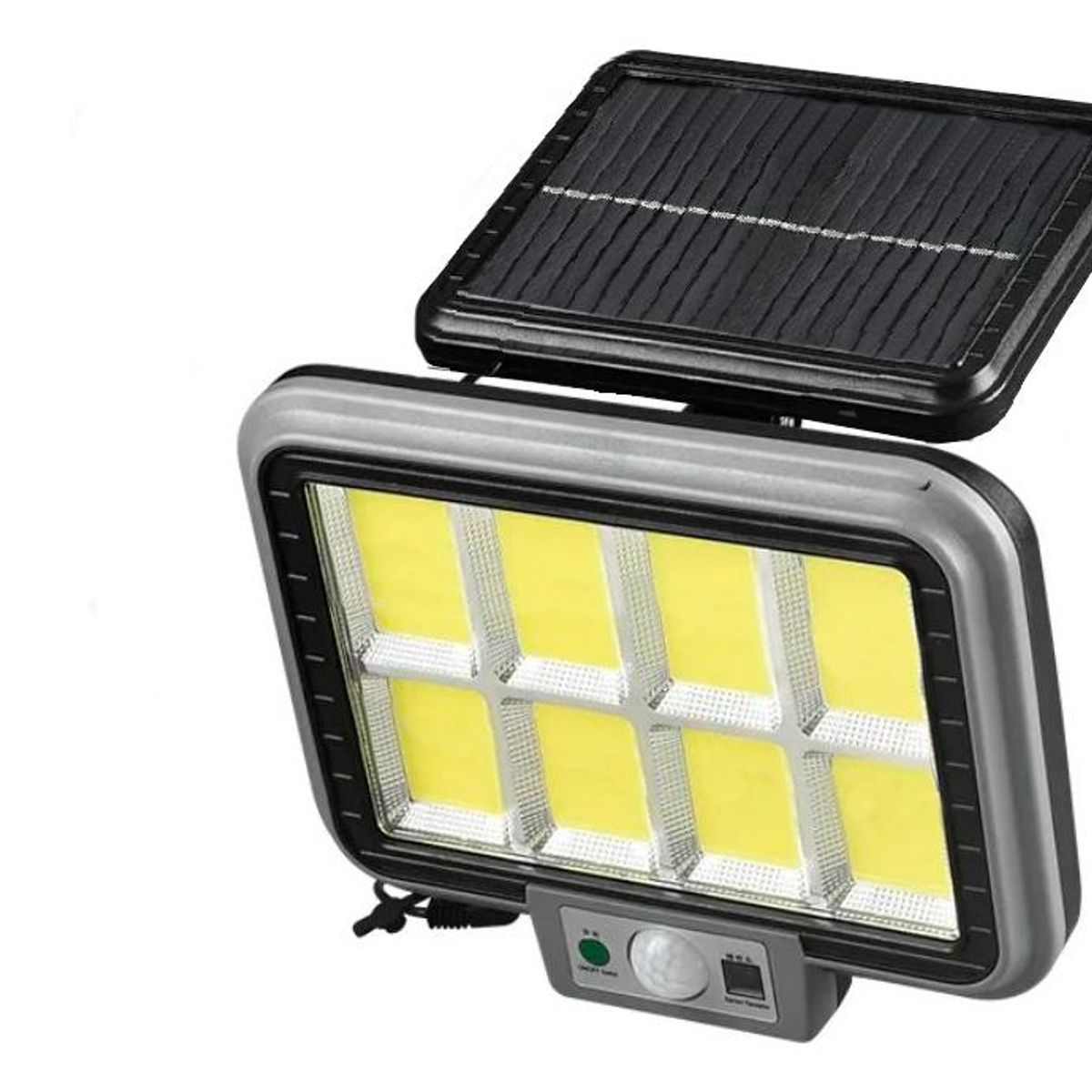 GENERICO - Foco Solar LED con Sensor de Movimiento para Exterior