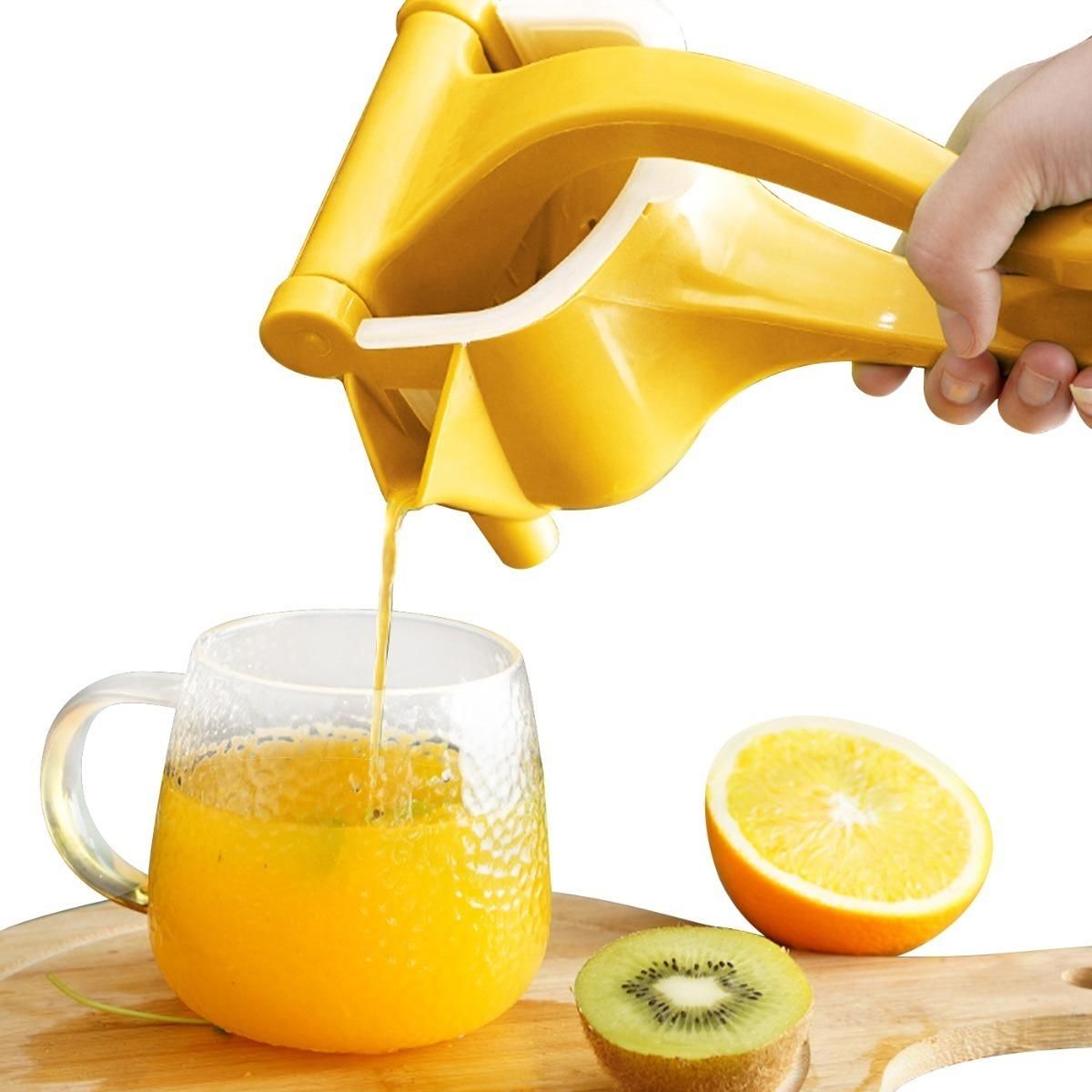 GENERICO - Exprimidor Manual para Frutas con Diseño Ergonomico