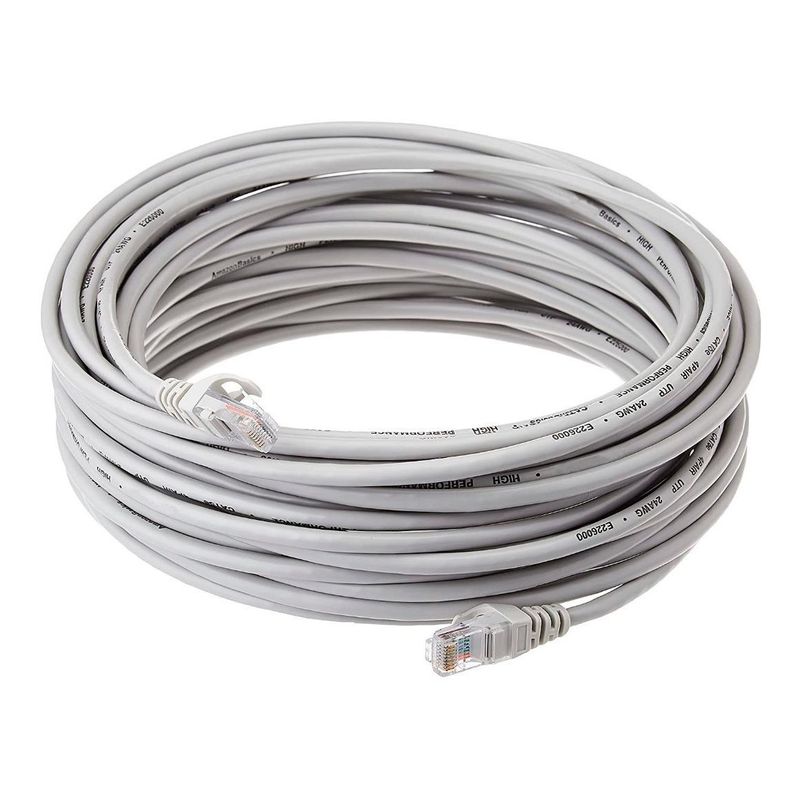 GENERICO - Cable de Red RJ45 Cat6e 20 Metros Par Trenzado UTP