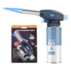 GENERICO - Soplete de Gas Multiusos para Cocina y Camping