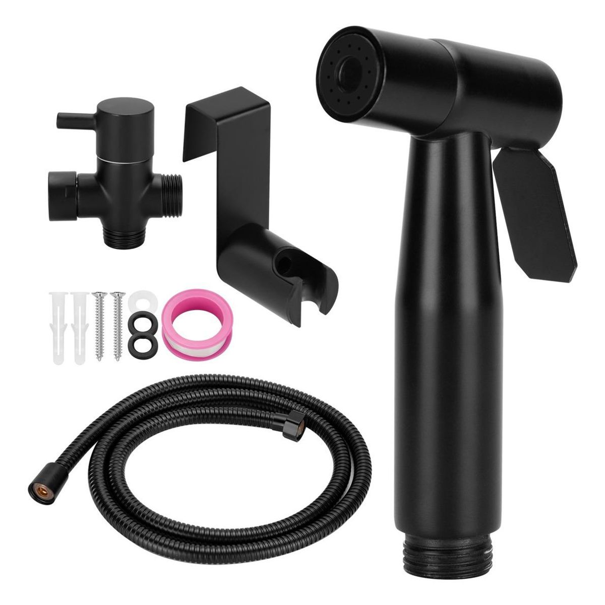 GENERICO - Ducha Bidet Árabe de Acero Inoxidable con Accesorios